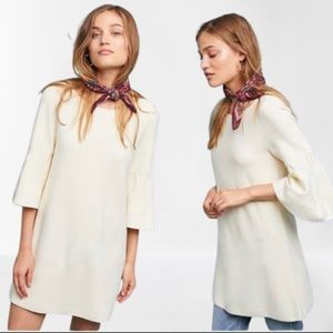 Anthropologie Moth Chester Bell Sleeve Tunic Dress Size S